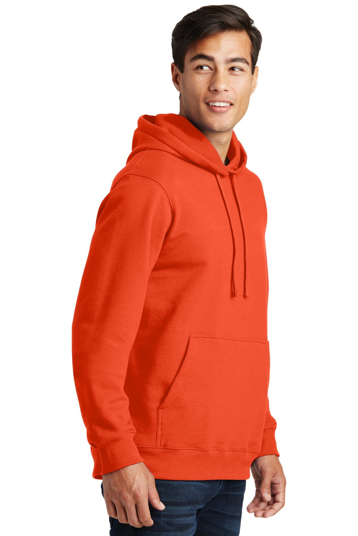 Port & Company® Fan Favorite Fleece Pullover Hooded Sweatshirt, custom hoodie or sweatshirt with logo imprint 39