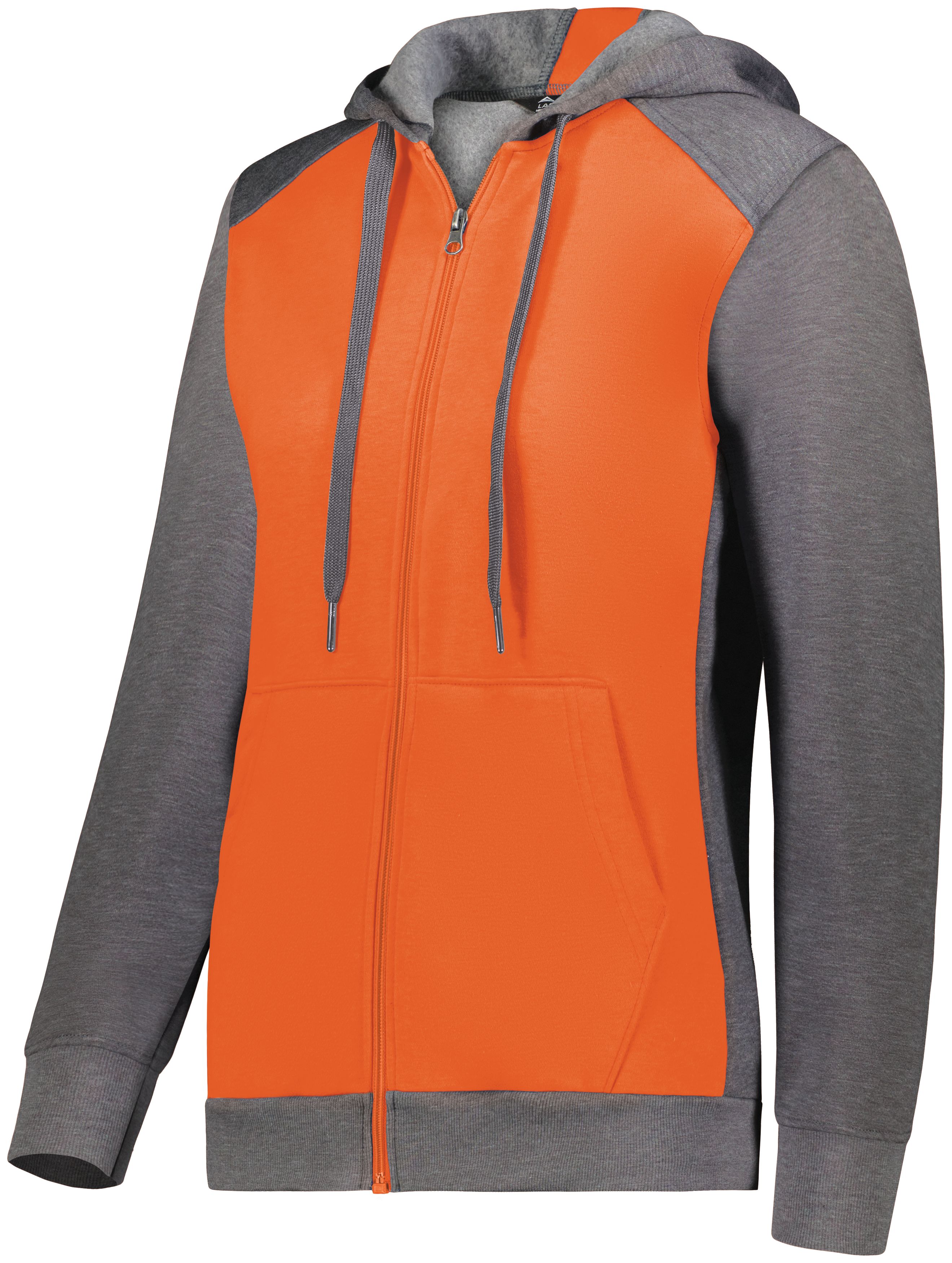 Ladies Three-Season Fleece Full Zip Hoodie 6