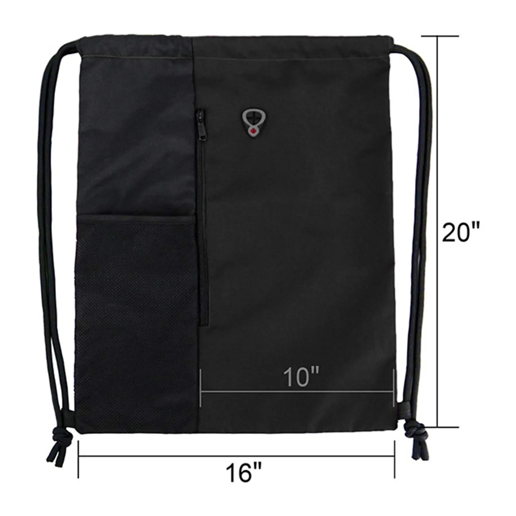 Drawstring Backpack Sports Gym Bag 2
