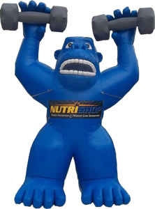 12' Inflatable Gorilla 3