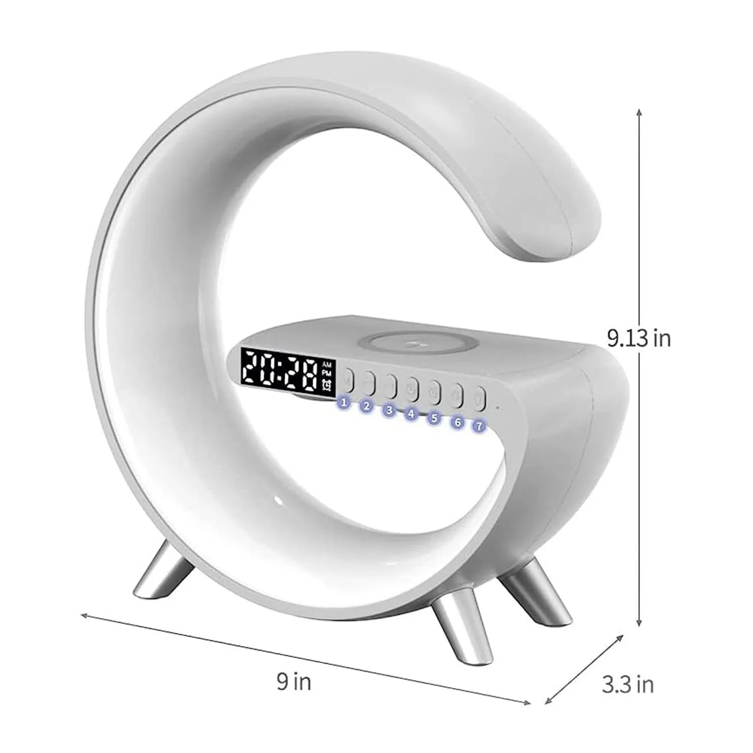 Desktop Wireless Bluetooth Speaker Atmosphere Lamp 1