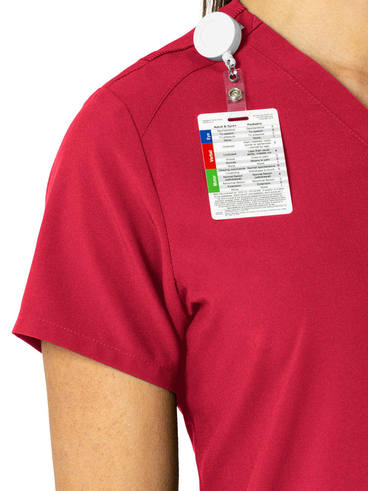 Wink - W123 - Women's Three-Pocket Flex-N-Reach V-Neck Top 49