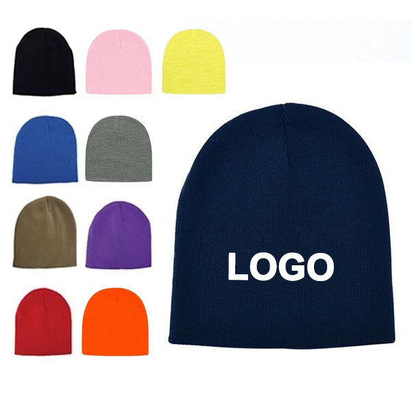 Knit Beanie Cap 2