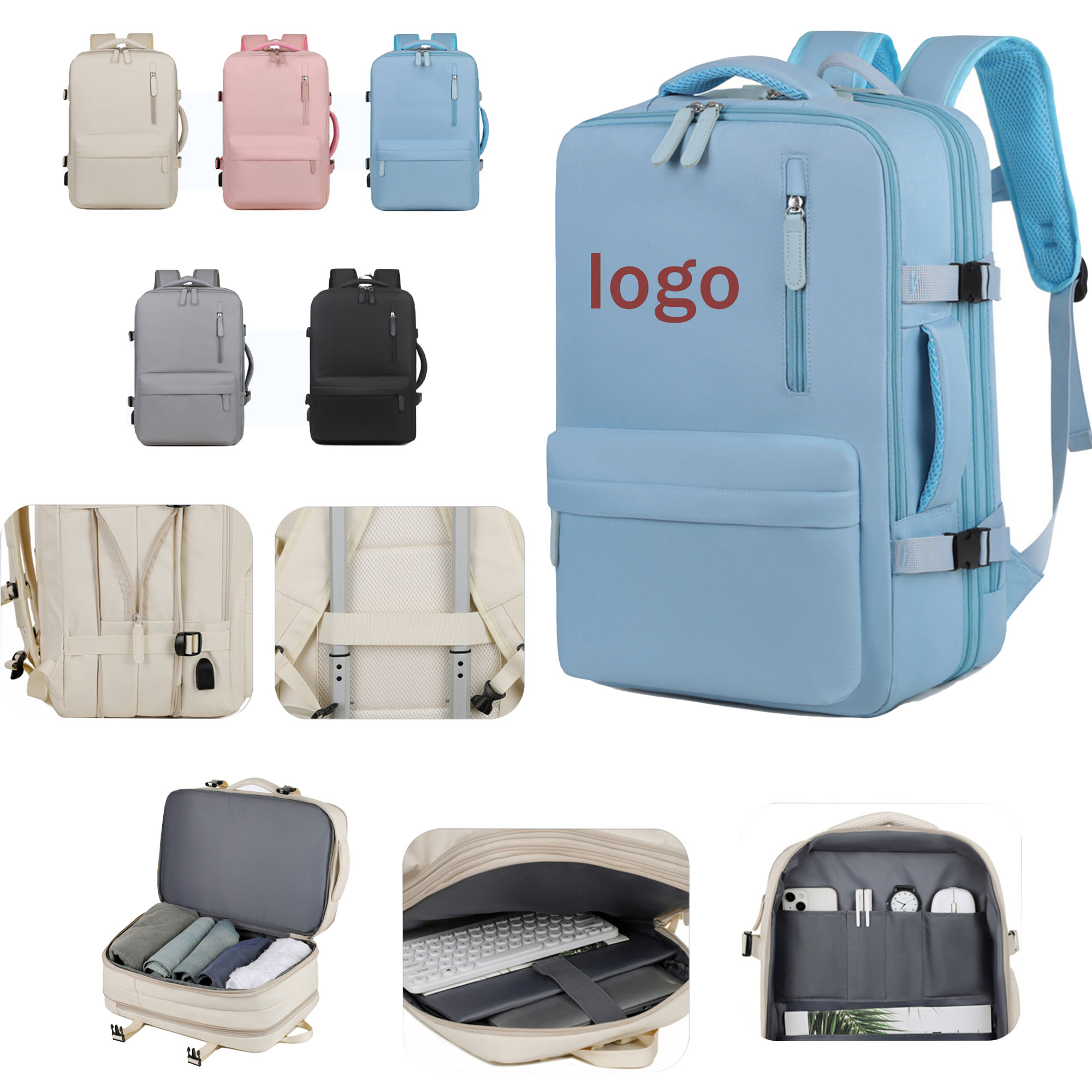 Business Men's Travel Backpack for Trips 2