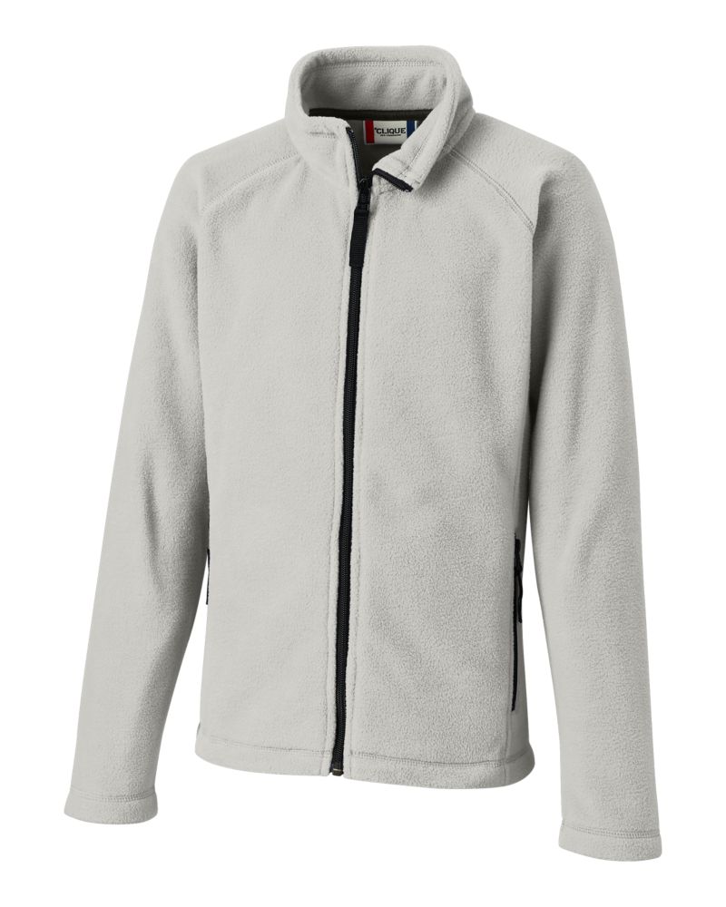 Clique Summit Performance Fleece Youth Full Zip Jacket 26