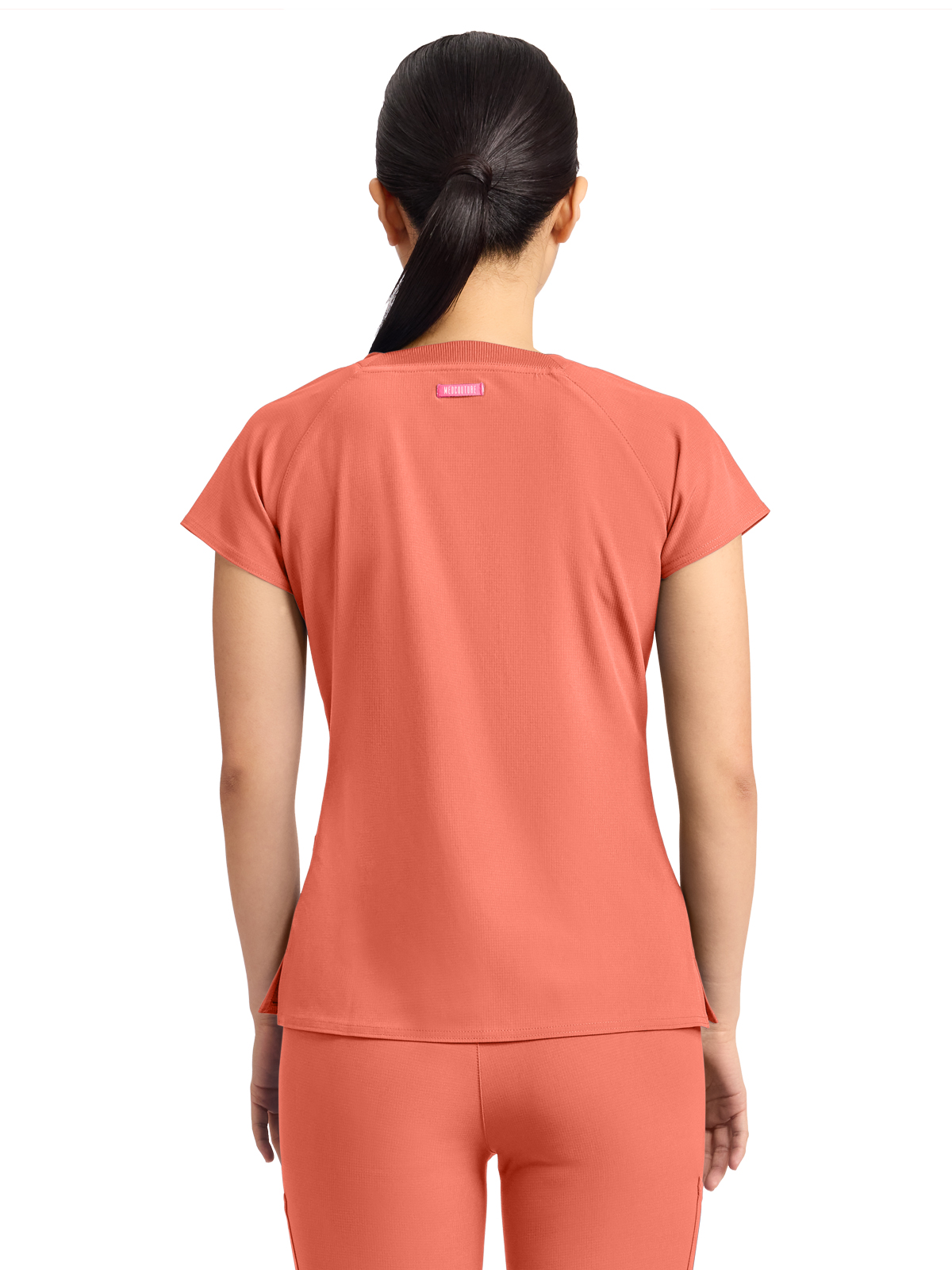 Med Couture - MC AMP - Women's 3-Pocket Square Neck Scrub Top 28