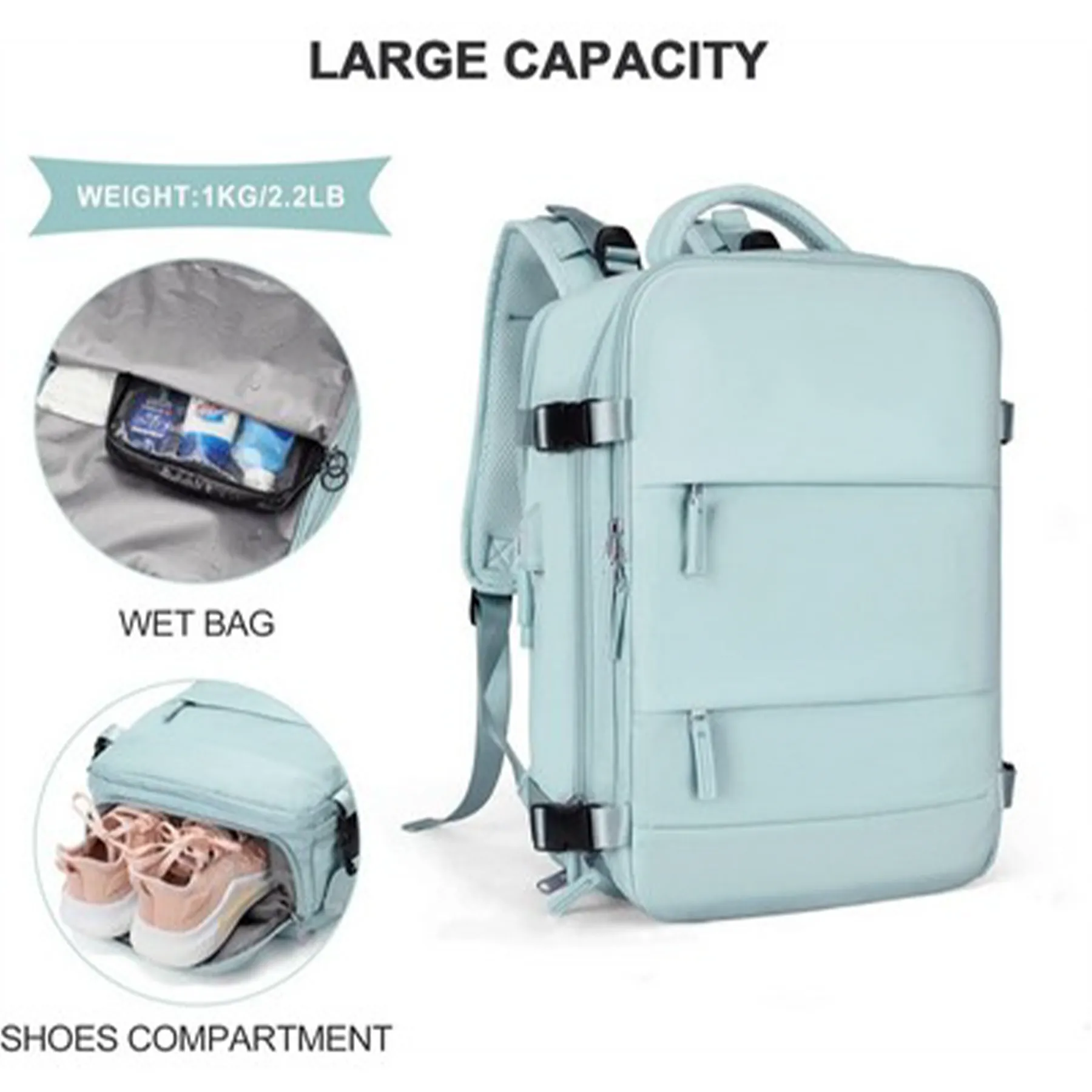 Large Capacity Travel Backpack 6