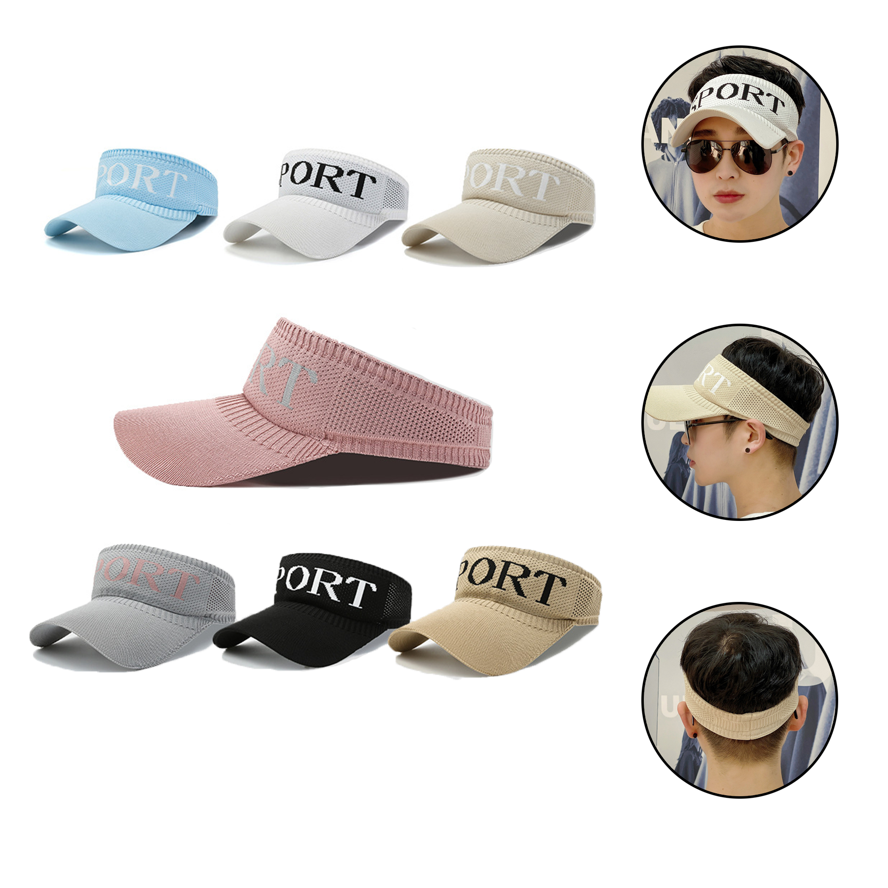 Sports Sun Visor Hats Summer Caps 2
