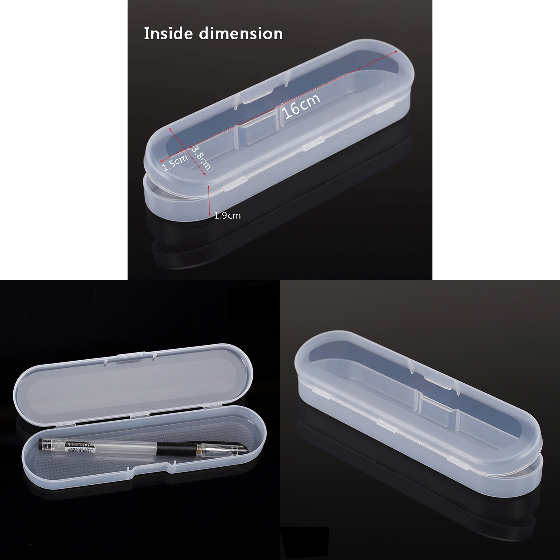 Clear Polypropylene Storage Containers Box 2