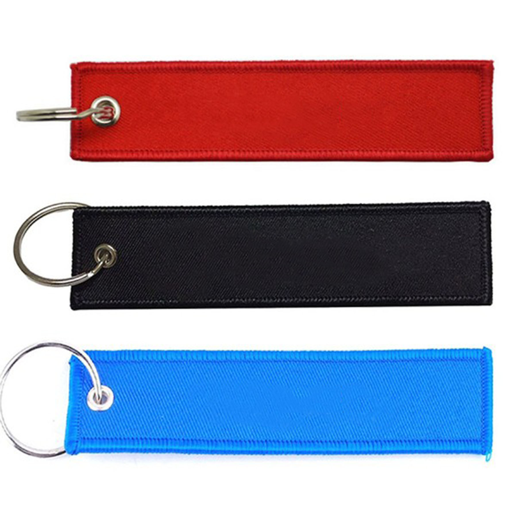 Woven Fabric Keychain 1