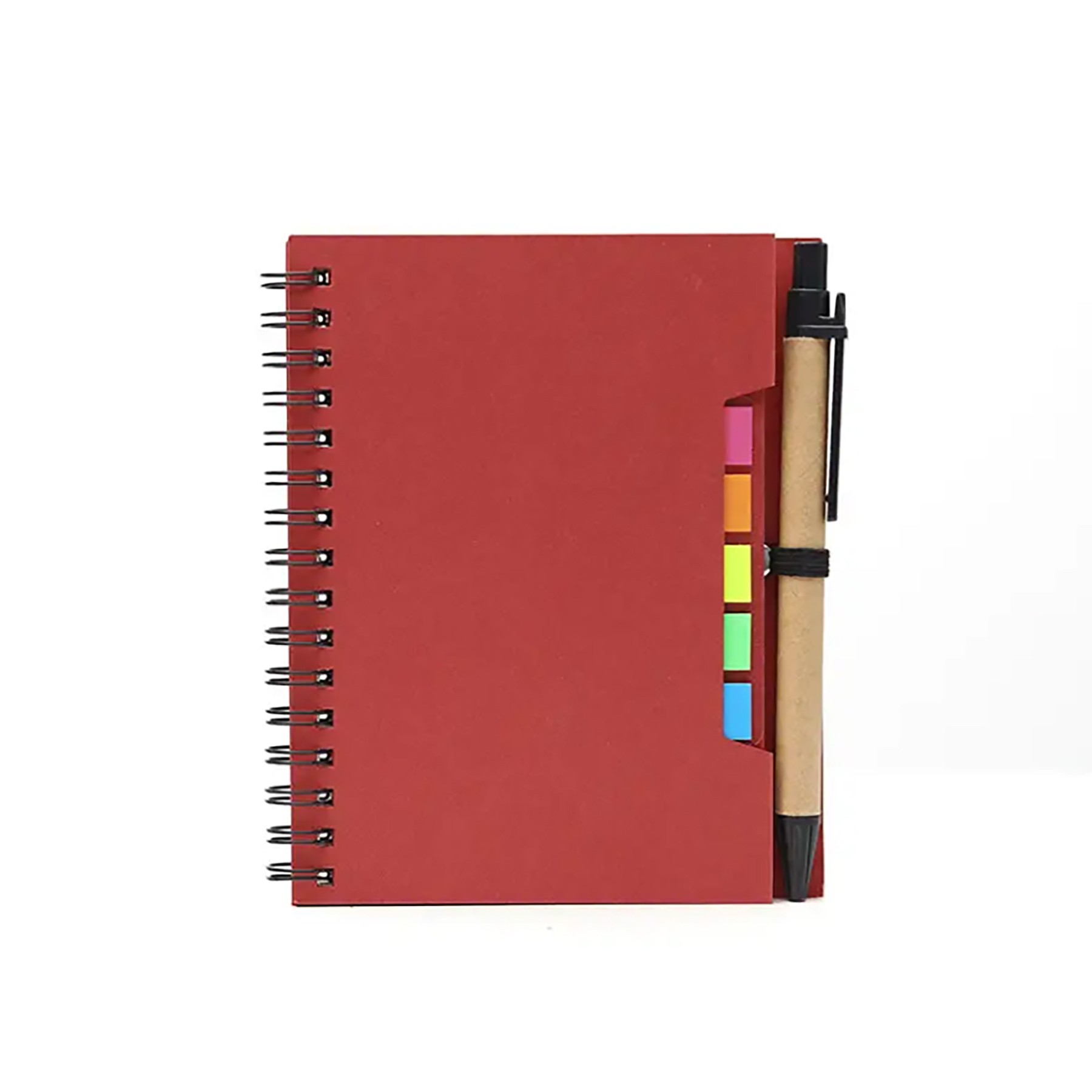 Notepad With Pen Holder and Stickers 2