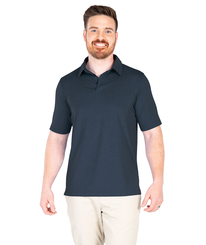 Men's Heathered Eco-Logic Stretch Polo 26