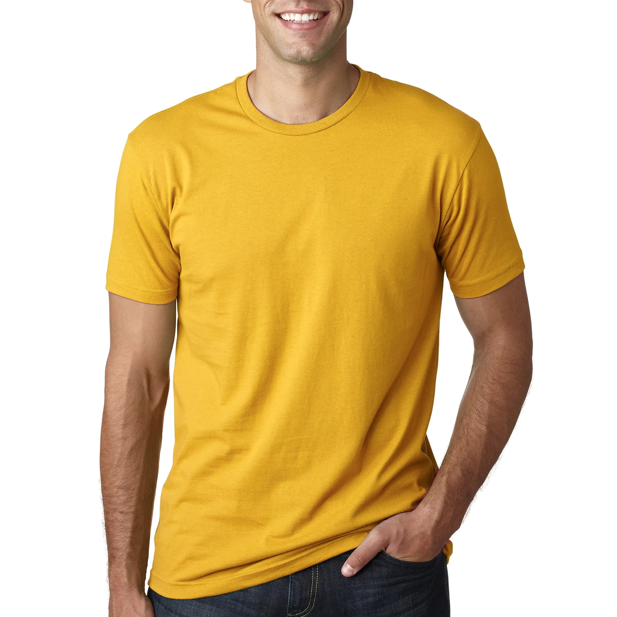 Next Level Men's Cotton Crew 64