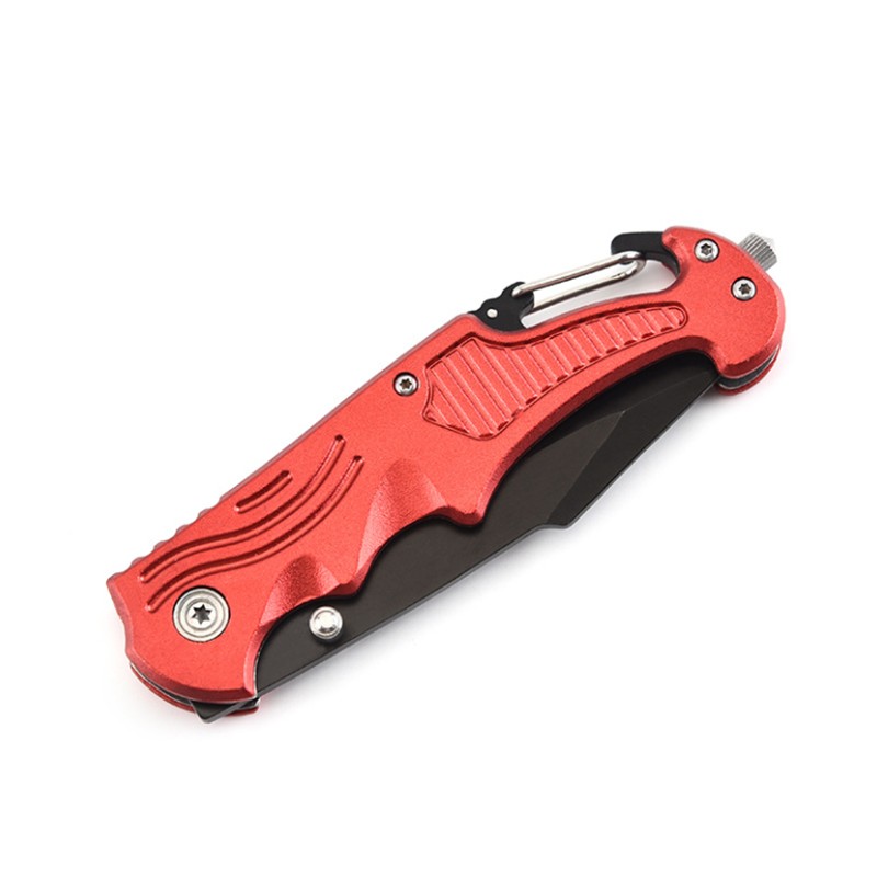 Stainless Steel Folding Pocket Knife with Key Chain 6