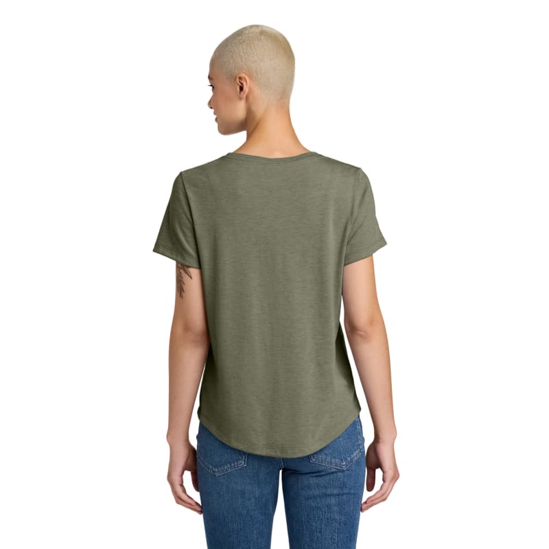 AllMade Women's Relaxed Tri-Blend Scoop Neck Tee 27