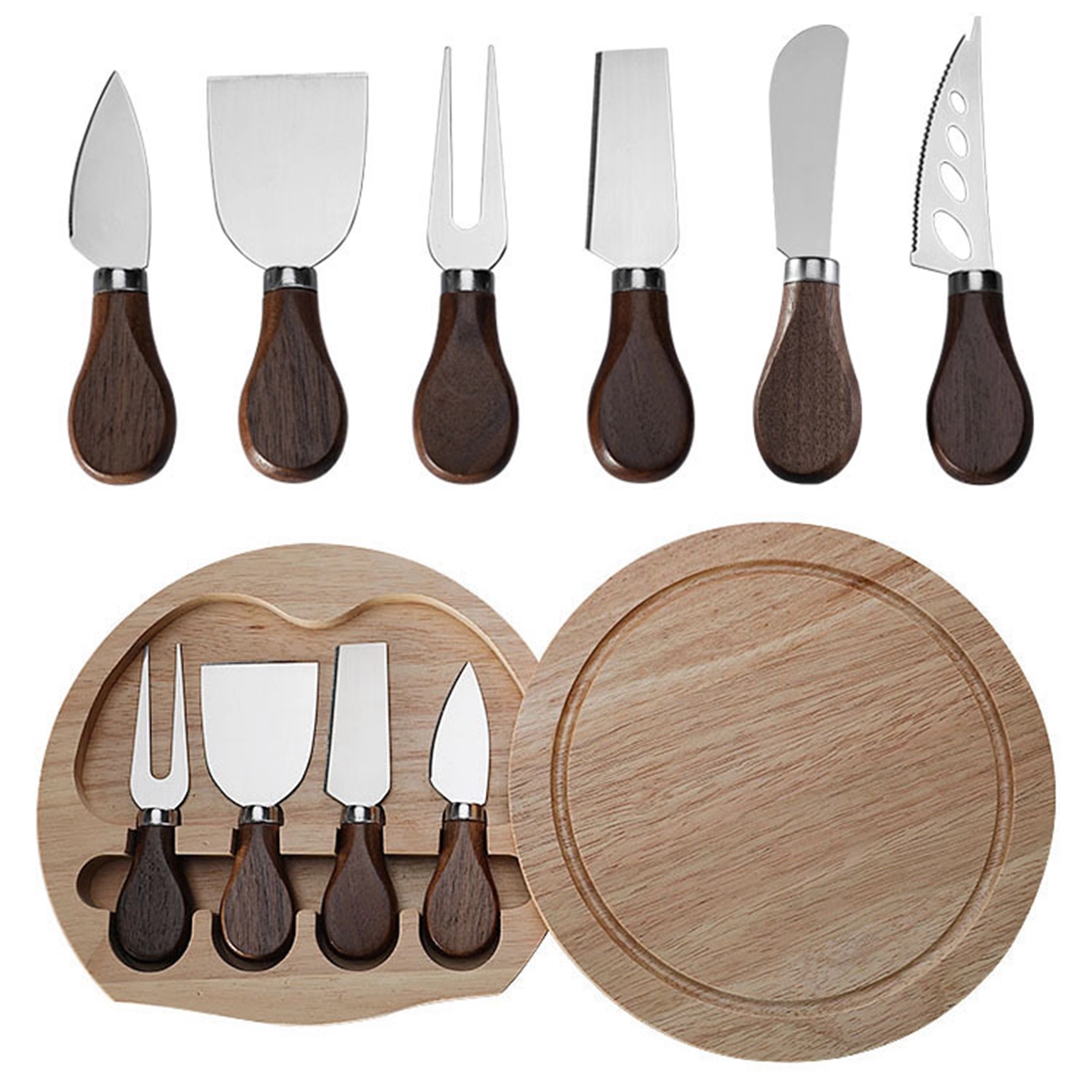 4 Piece Mini Stainless Steel Cheese Cutting Set 3