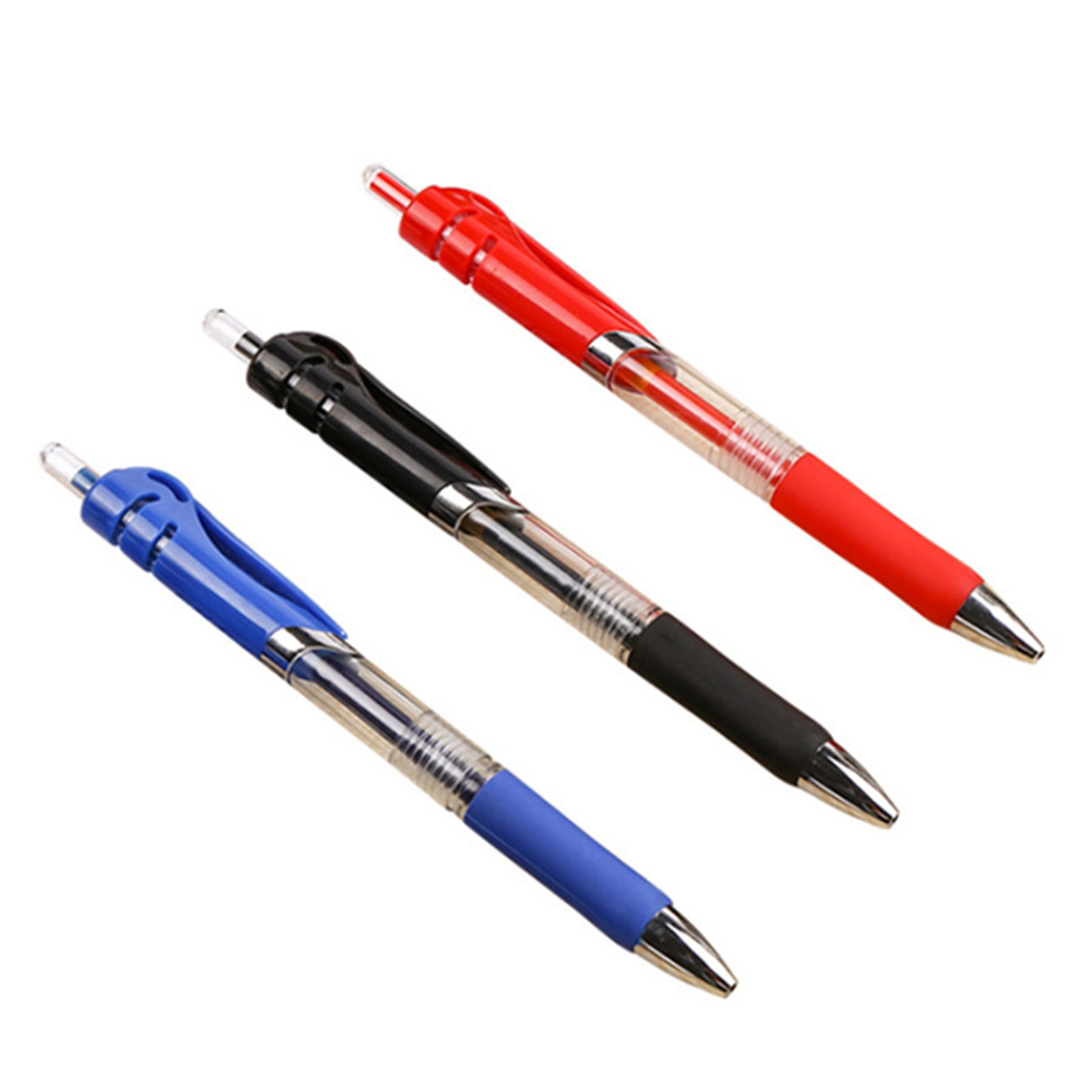 Plastic Click Gel Ink Pen 3