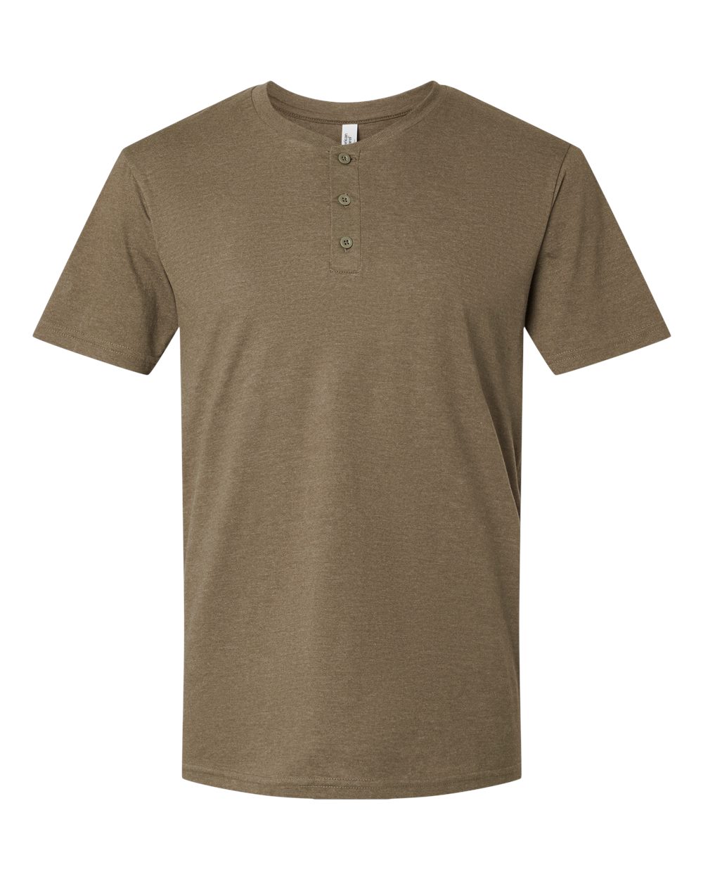 Unisex CVC Henley Tee - 2004CVC 35