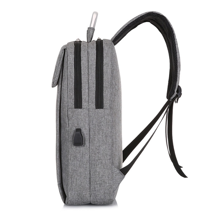 15.6 " Laptop Backpack in aluminum handle  with Usb recharge 2