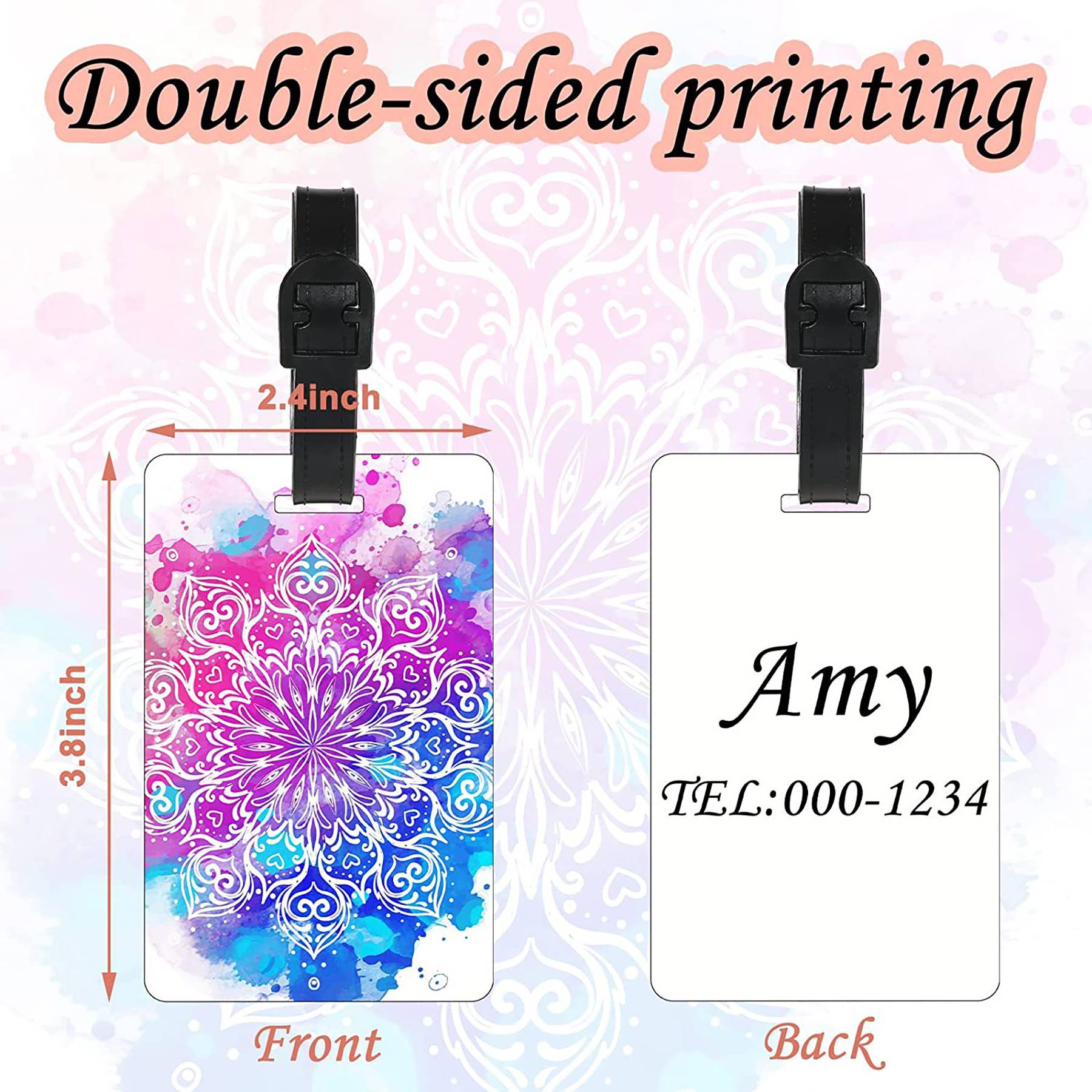 Travel Bag Baggage Tags 2