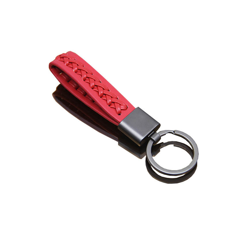 Braided Leather Key Chain 3