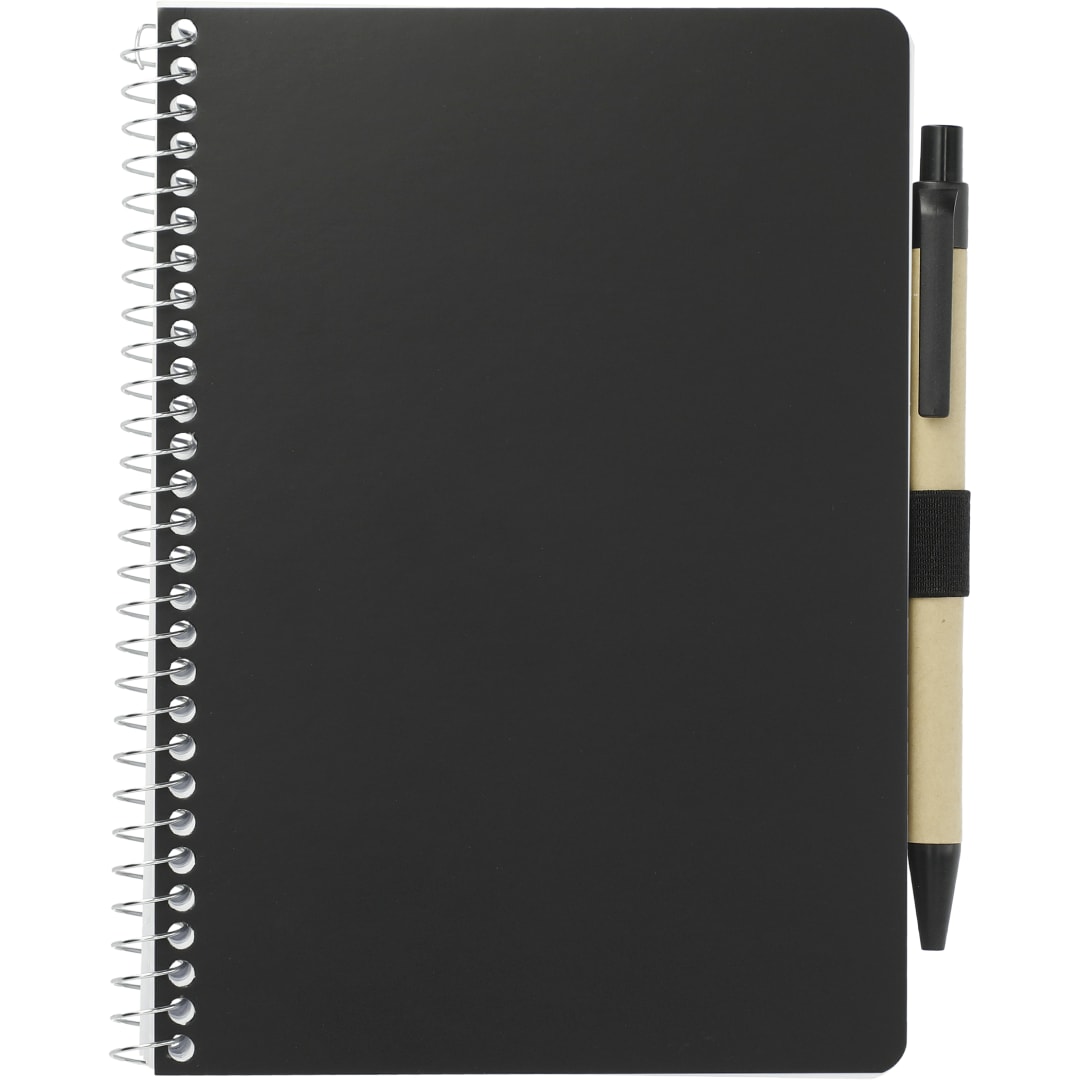 FSC® Mix 5" x 7" Spiral Notebook with Pen 24