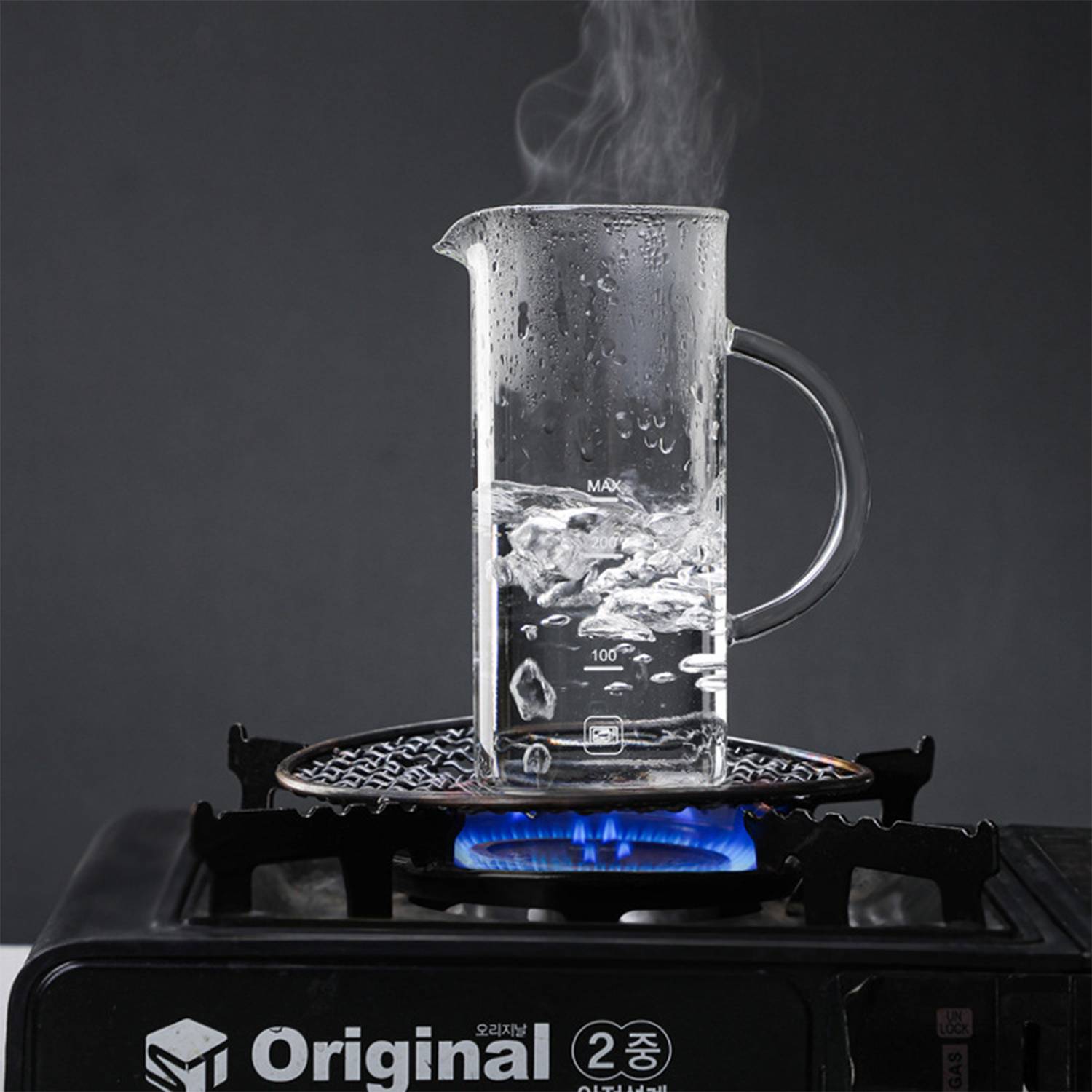 Milk Fryer Manual Glass Coffee Pot 6