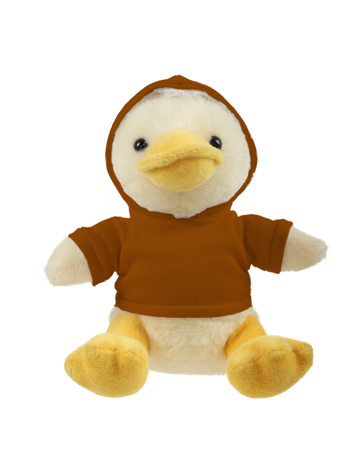 Soft Plush Sitting Duck wearing a Hoodieoodie 19