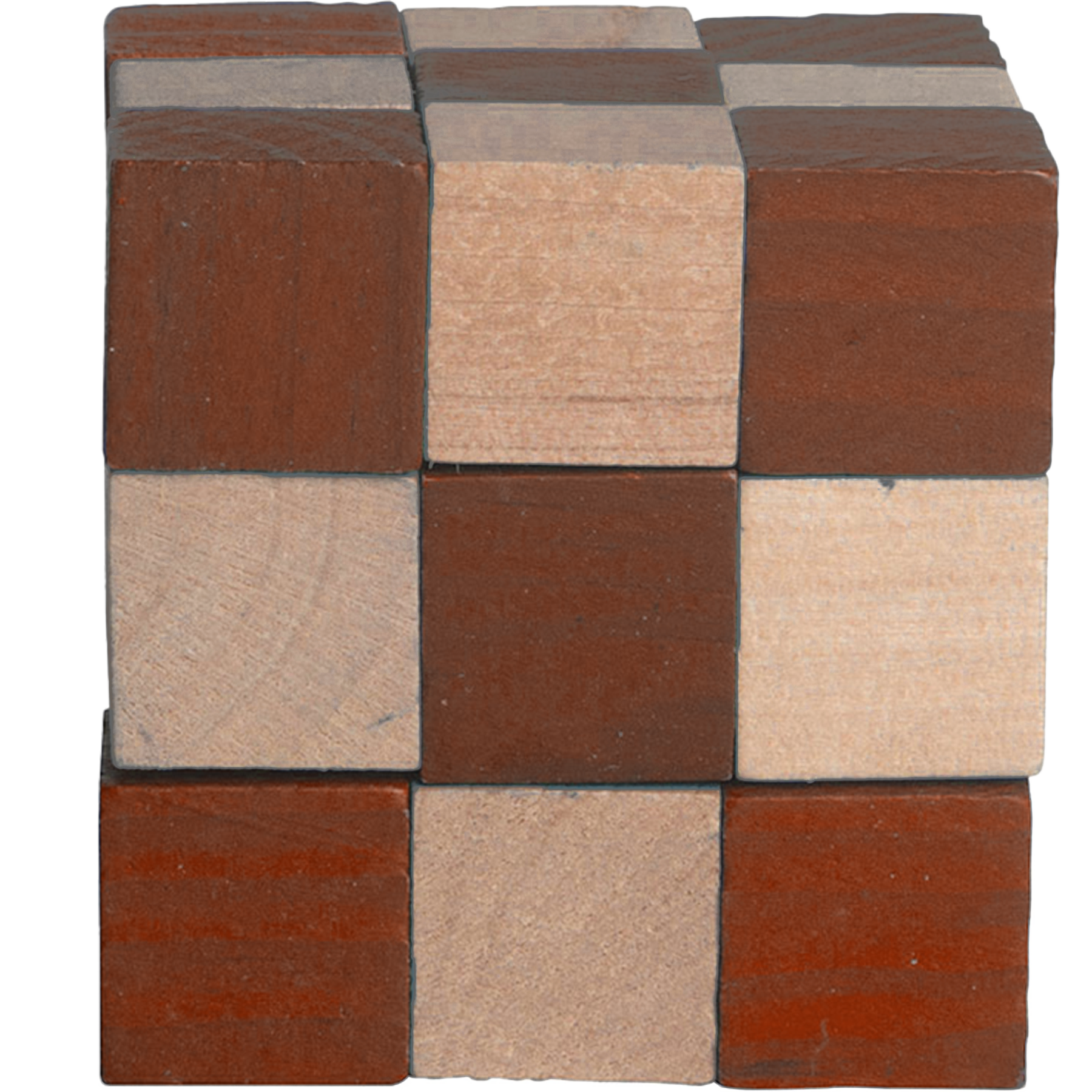 Wood Cube Puzzle 6