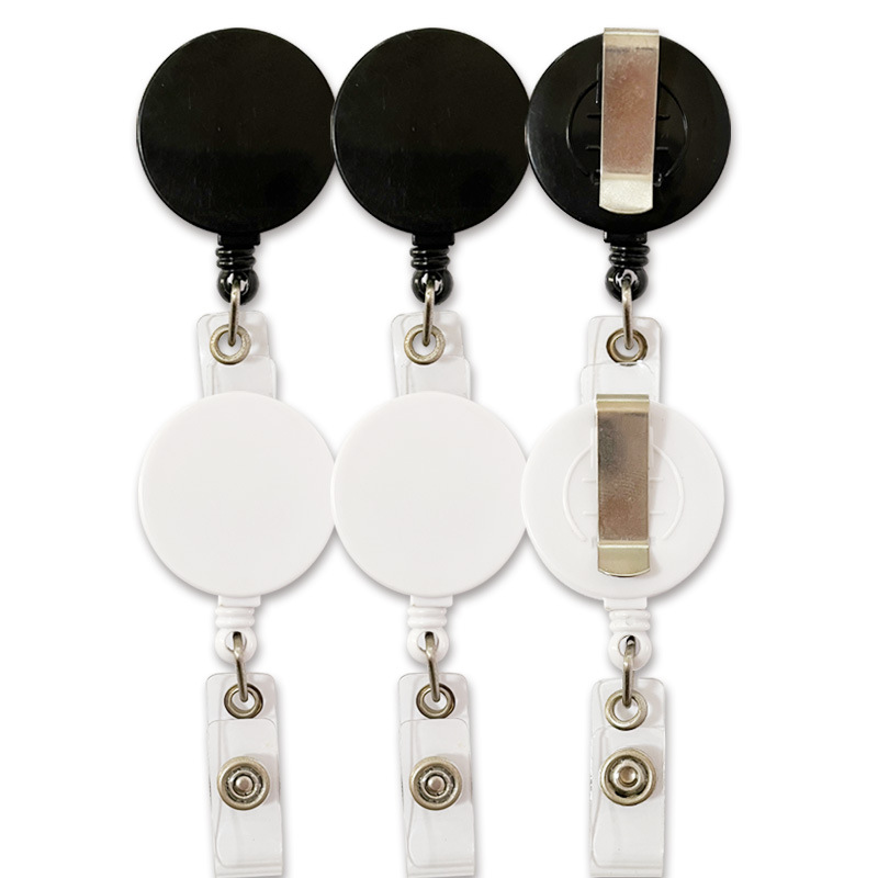 Retractable Badge Reel with Metal Clip 5