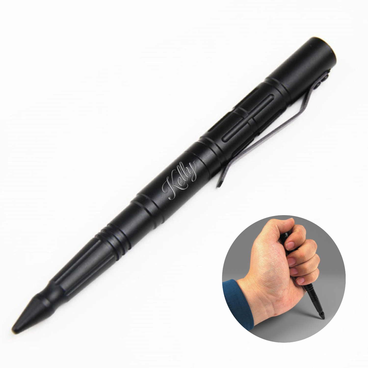 Multifunctional Aluminum Tactical Self Defense Pen 2
