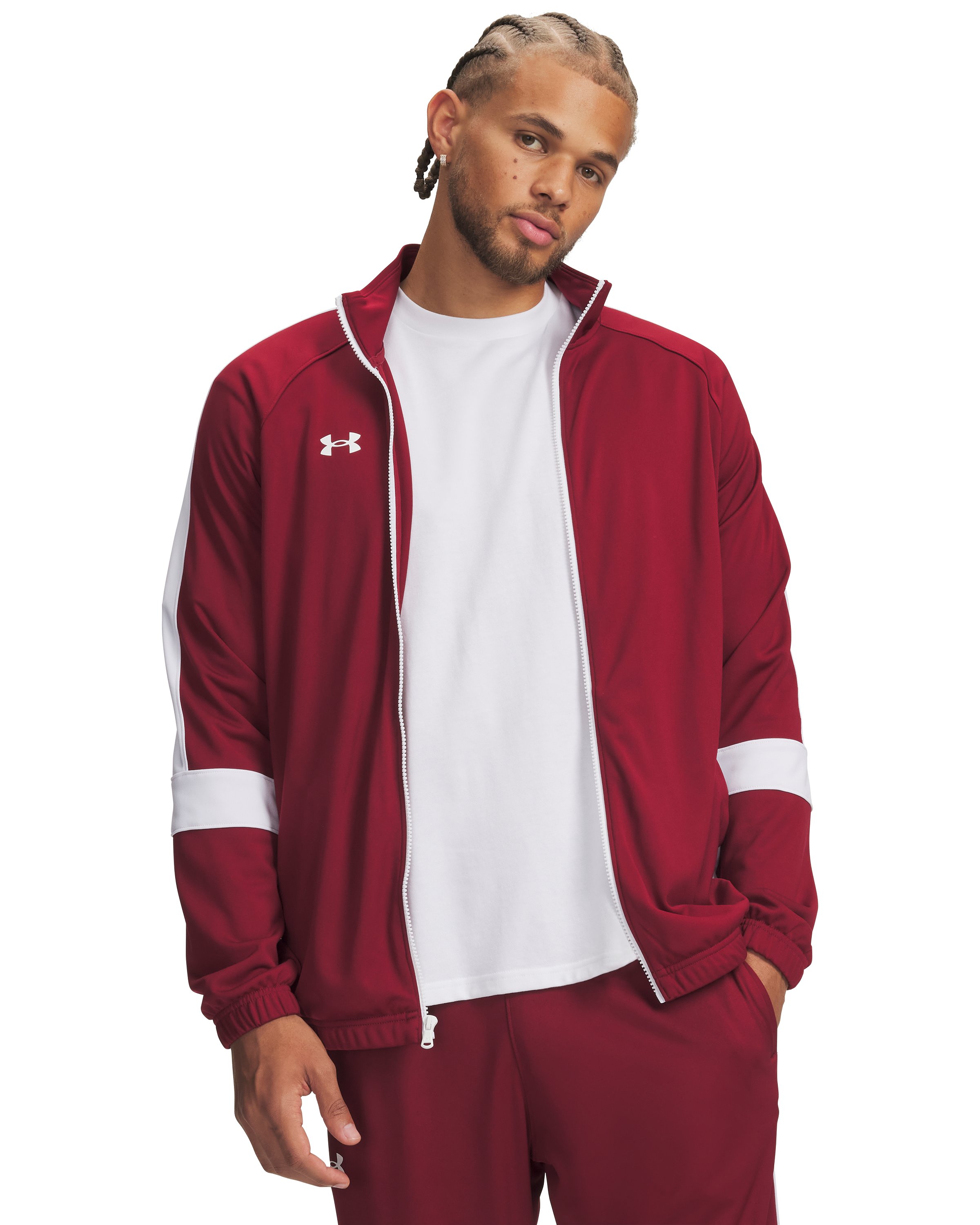 UA Team Knit Men's Full Zip 14