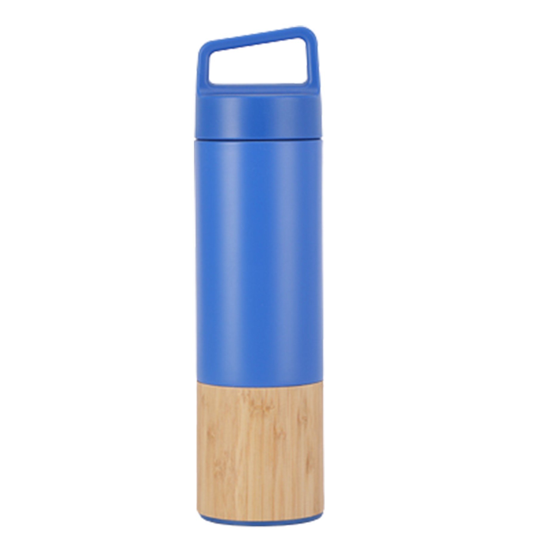 18Oz Bamboo Insulated Bottle With Attached Handle 7