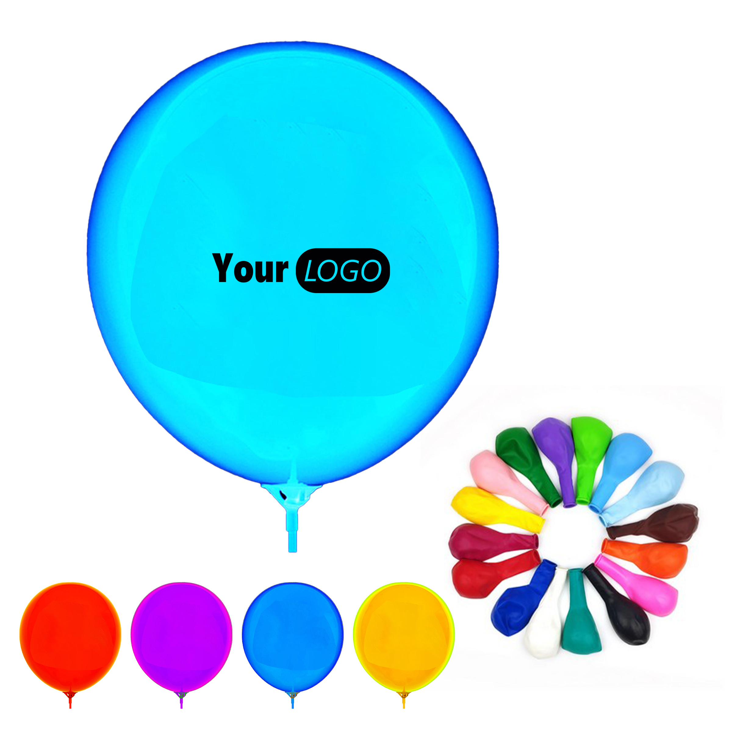 Rubber Vibrant Colorful Balloons For Festive Celebrations 1