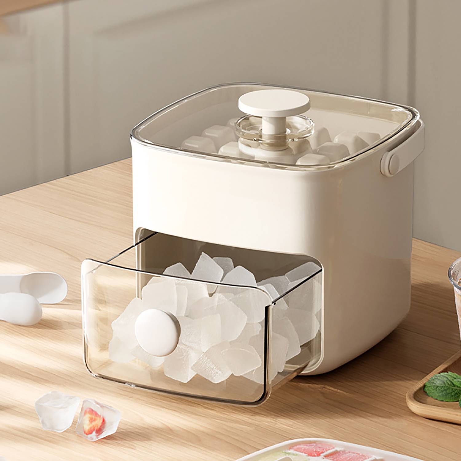 Ice Cube Maker Box w/ Handle 5