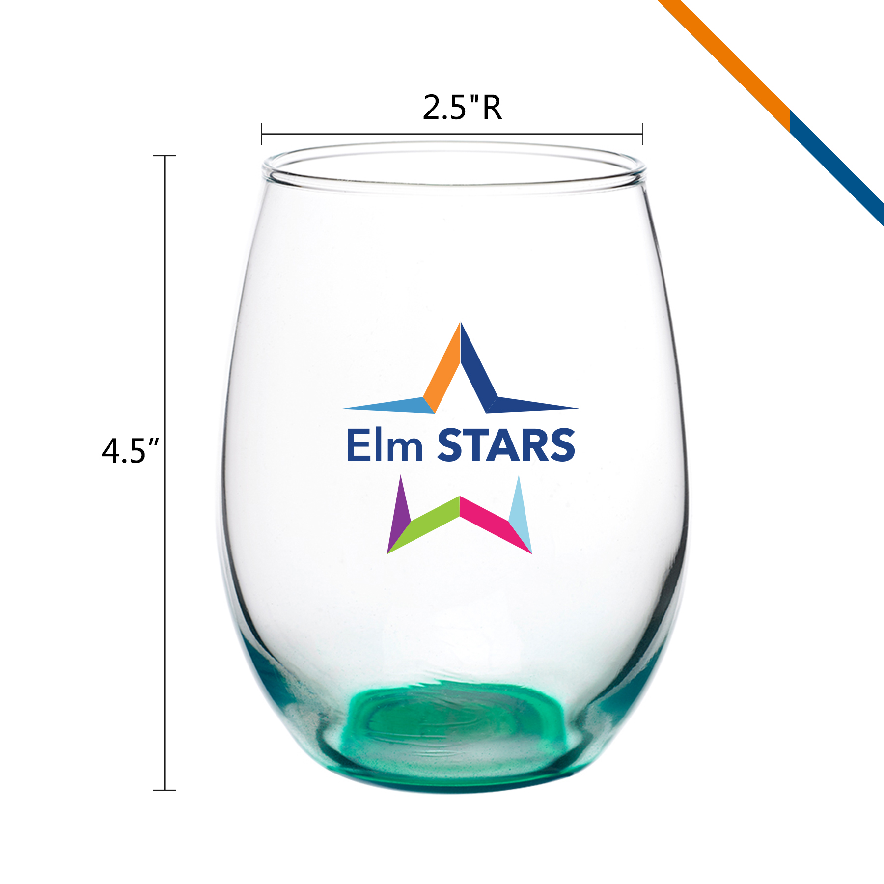 Tilda Stemless Wine Glasses 12
