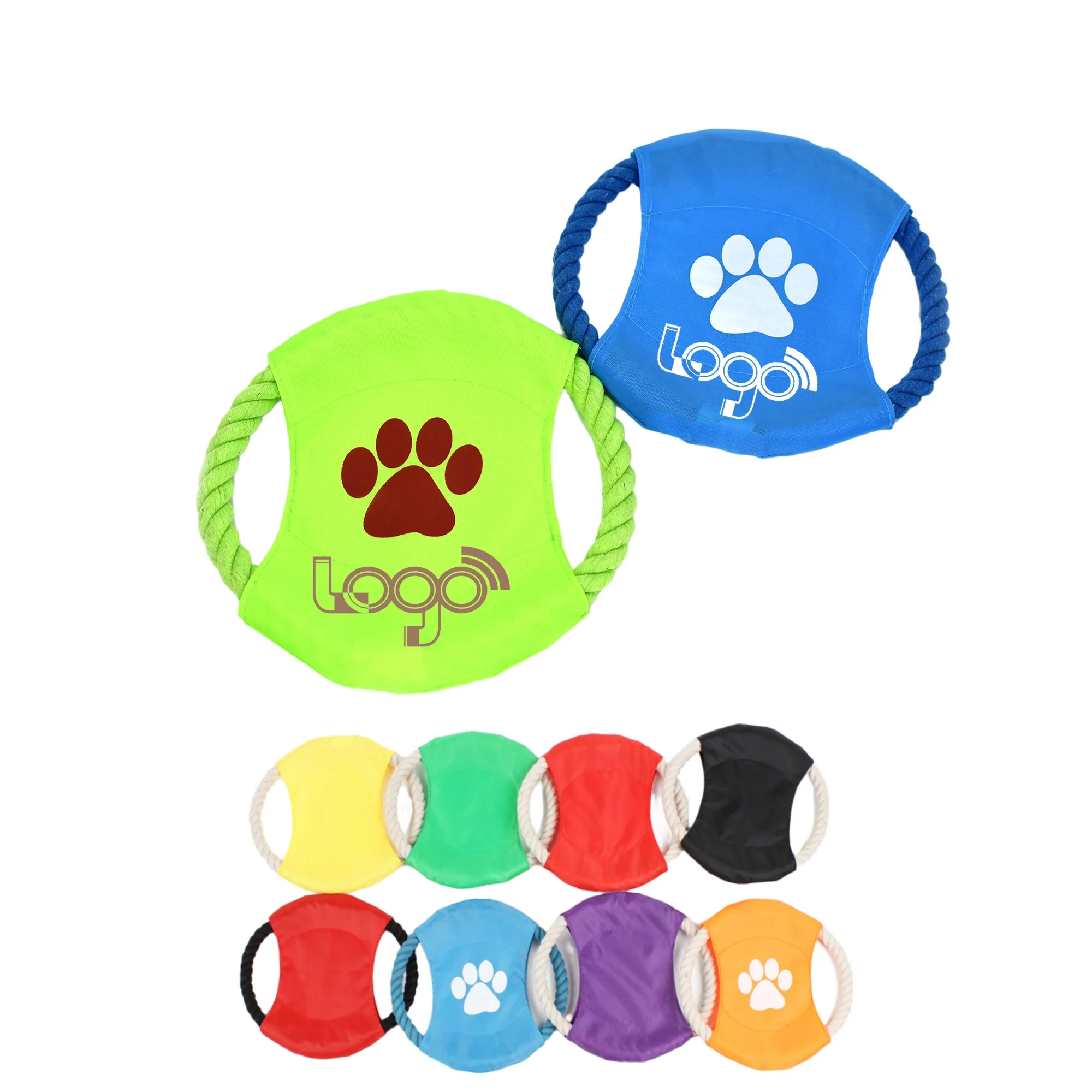 Pet Full Color Rope Flying Disc 2