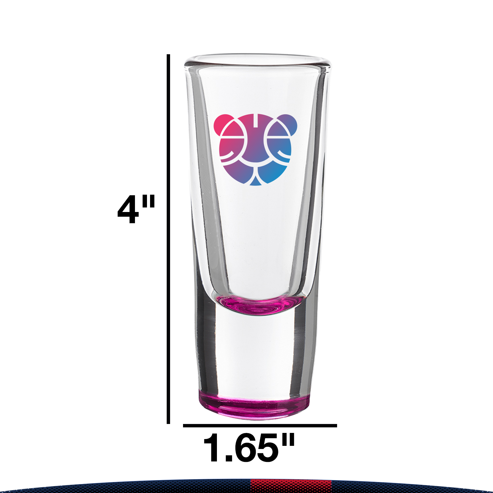 1.5 oz. Thick Base Water Glasses 5