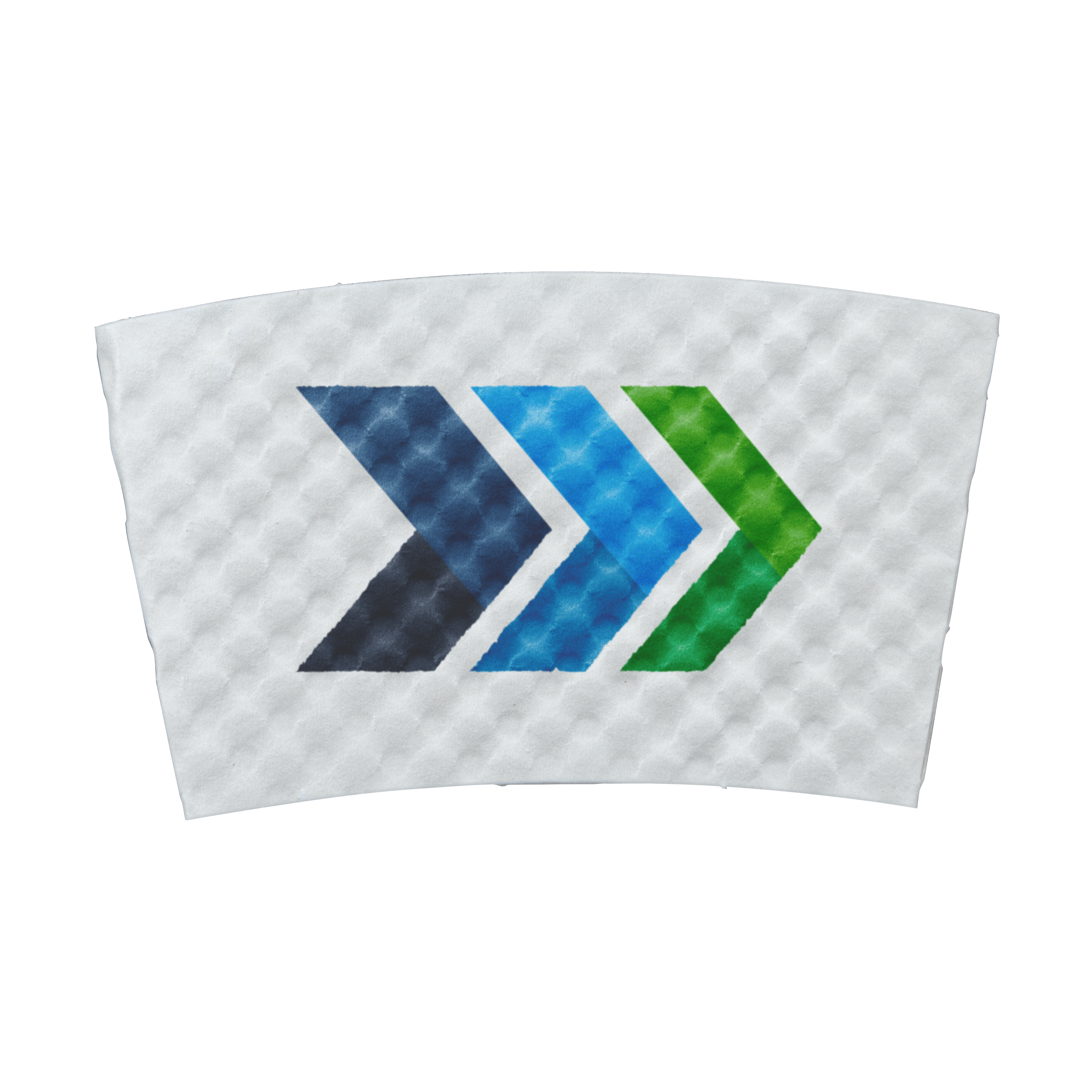 8/9 oz Beverage Wrap White Digital Print 4