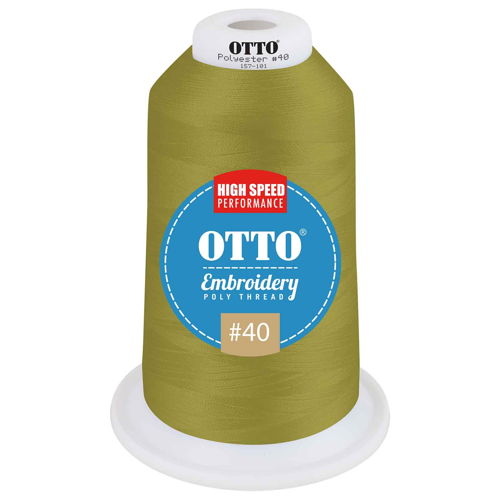 OTTO Embroidery Poly Thread #40 5,500 yd. King Cone 64