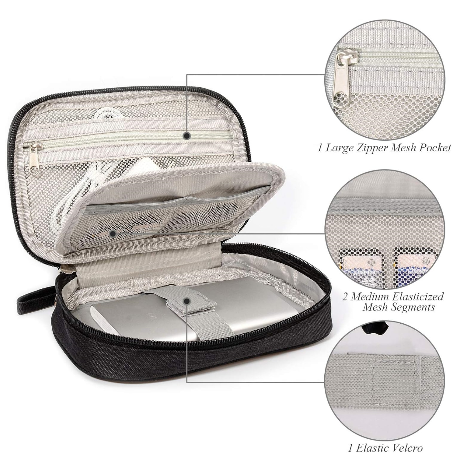 Travel Cable Organizer Pouch 10