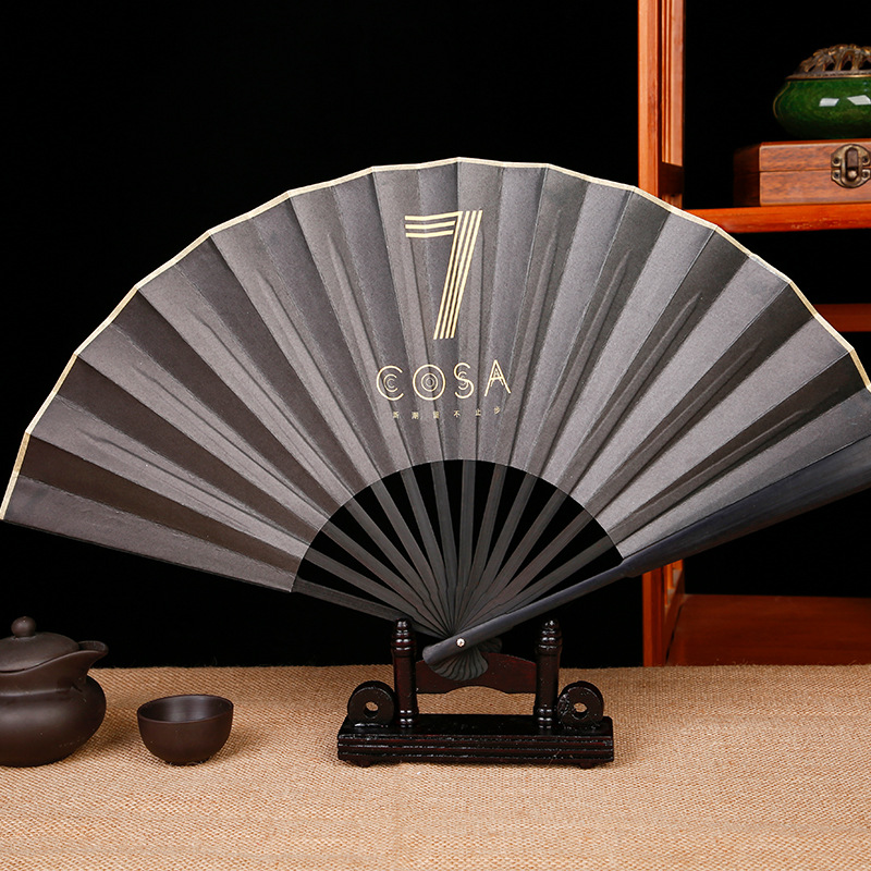 Chinese Style Vintage Hand Fan Folding Fans 2