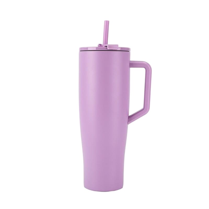 40 oz Leakproof Stainless Steel Insulated Tumbler W/ Lid & Straw 3