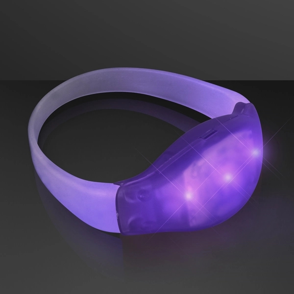 Sound Activated Light Up LED Flashing Bracelets 5