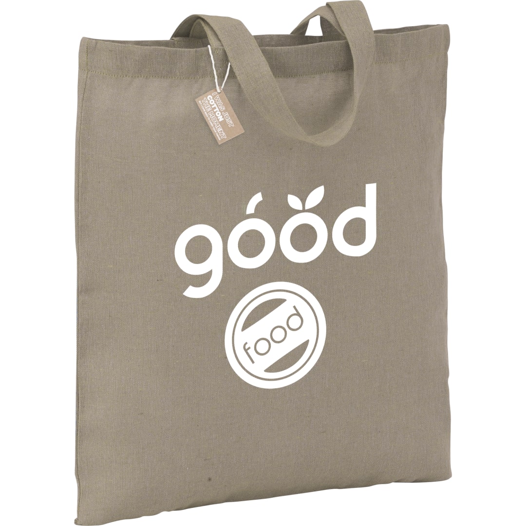 Recycled 5oz Cotton Twill Tote, custom tote bag with logo imprint 35