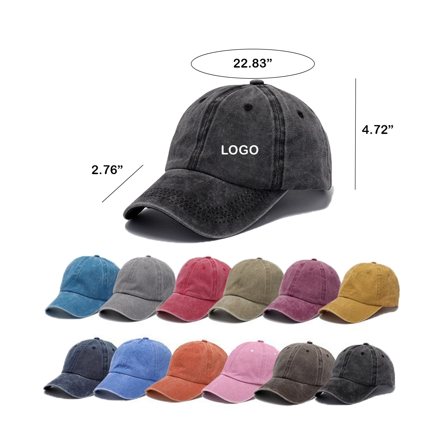 Washed Baseball Cap