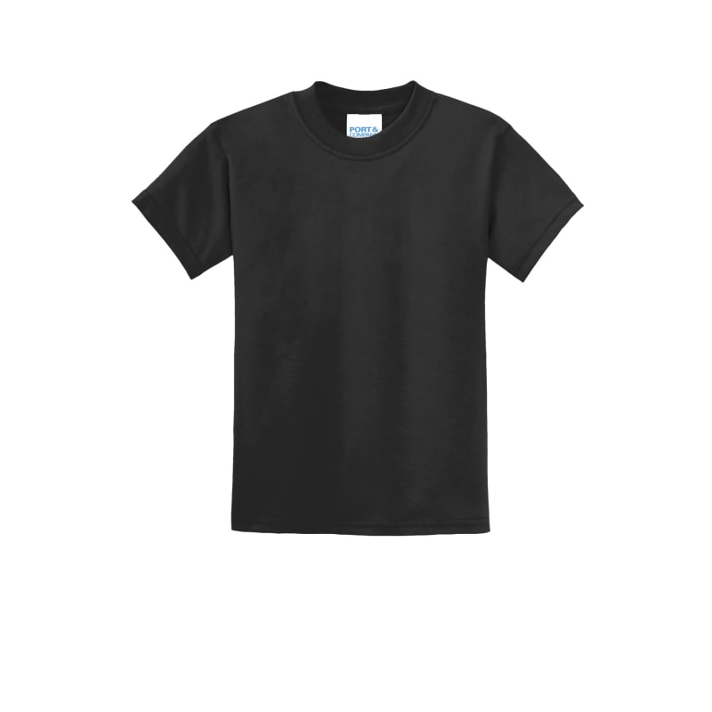 Port & Company - Youth Core Blend Tee. 3