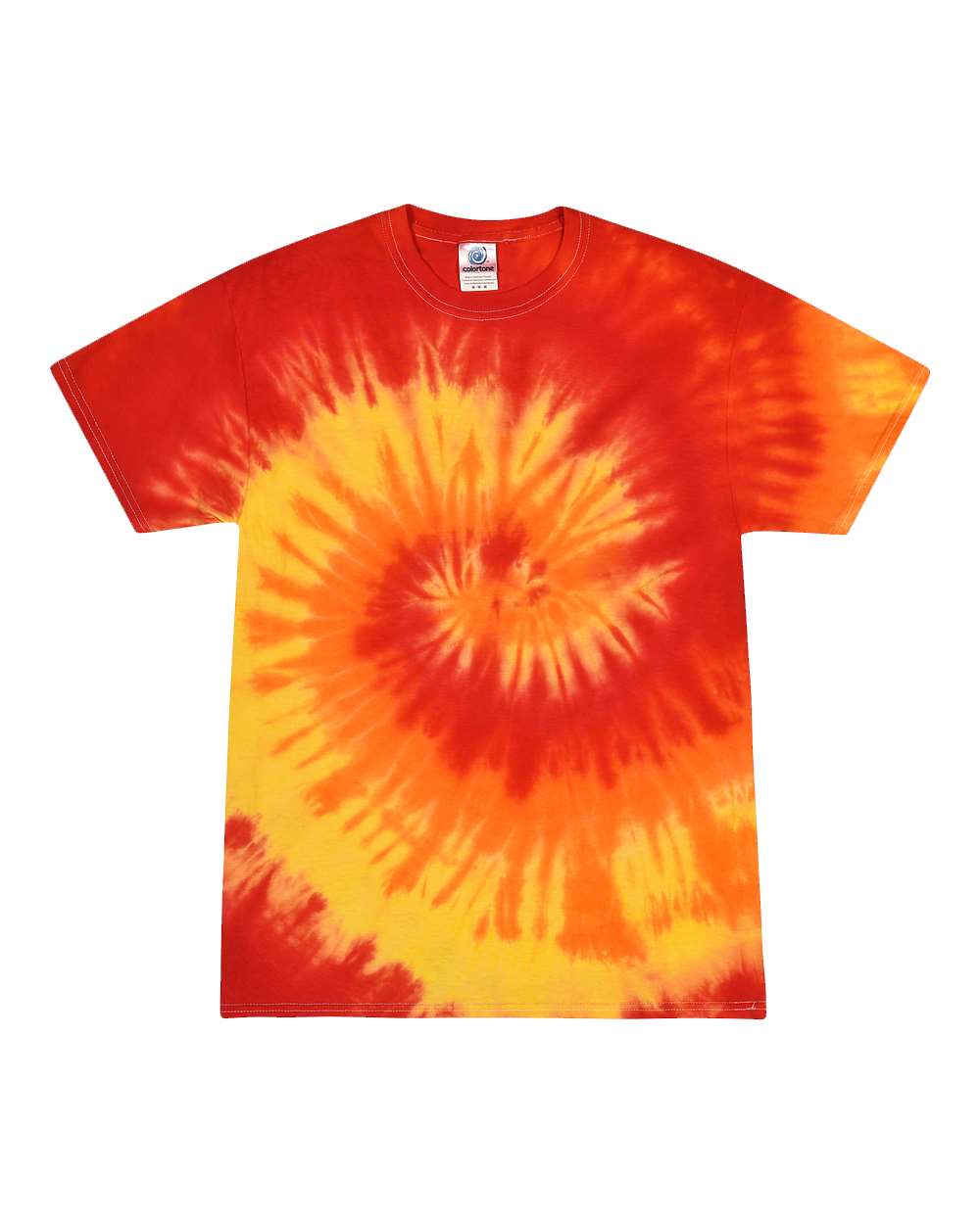 Unisex Multi-Color Tie-Dyed T-Shirt - 1000 39