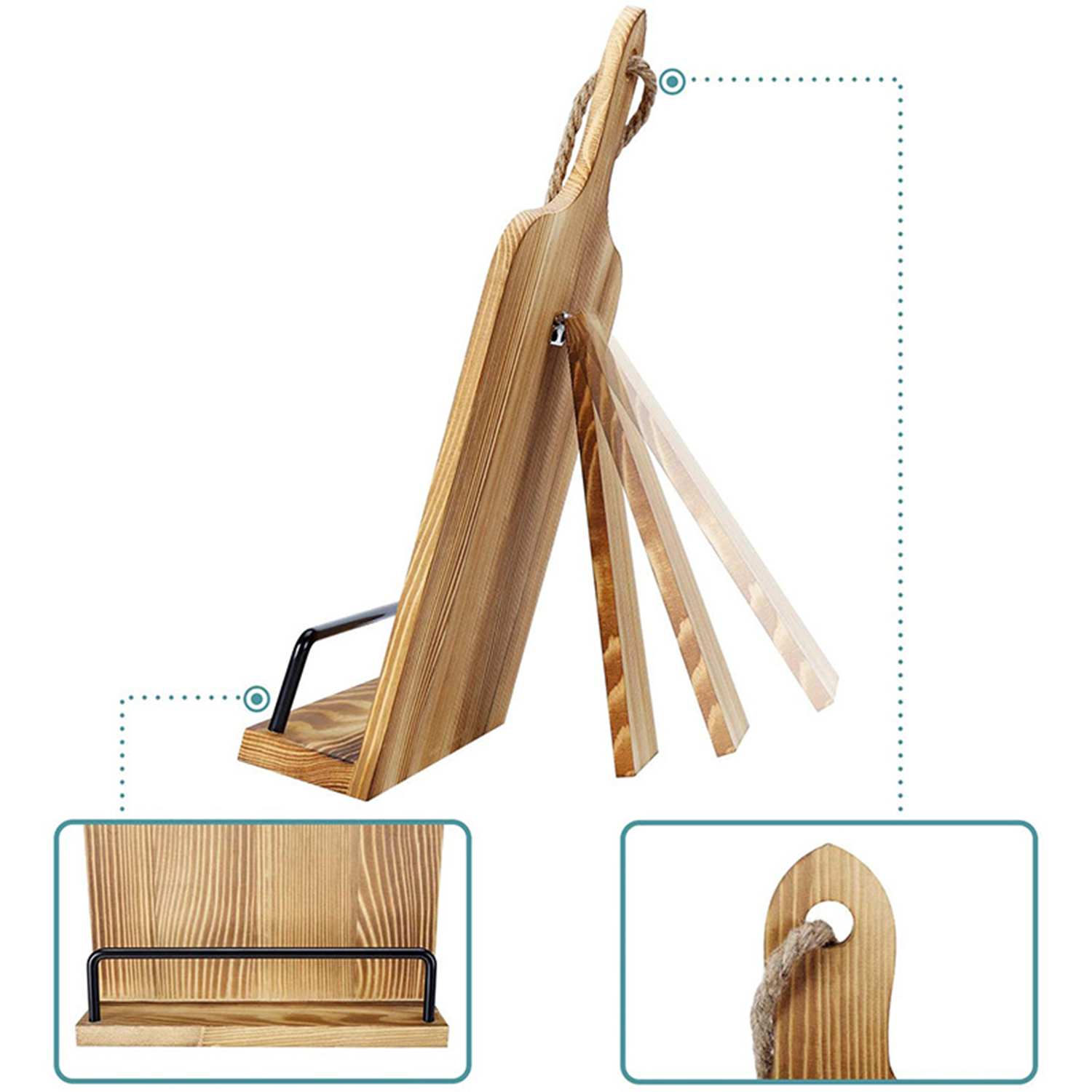 Adjustable Cookbook Stand 5