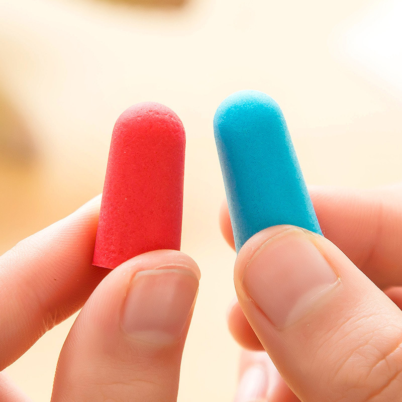 Soft Foam Earplugs With Case 3